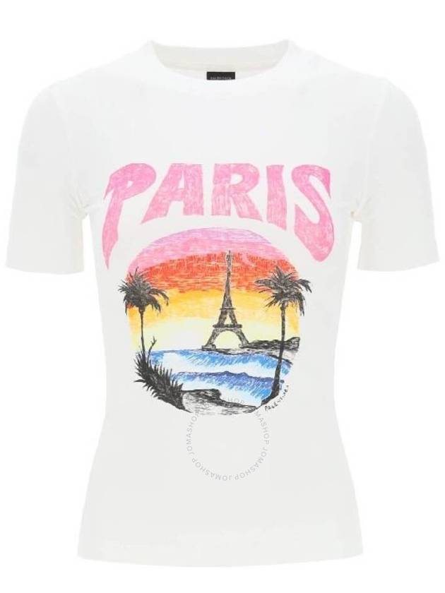 Paris Tropical T-shirt 768075 TPVM29601 B0010988925 - BALENCIAGA - BALAAN 2