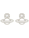 Perlar Brass Earrings Platinum - VIVIENNE WESTWOOD - BALAAN 2