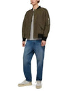 Hamilton Washed Cotton Bomber Jacket Khaki - A.P.C. - BALAAN 4