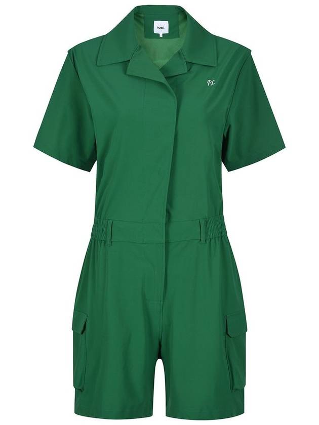 24S Shirt collar half jumpsuit MW4MO801 - P_LABEL - BALAAN 1