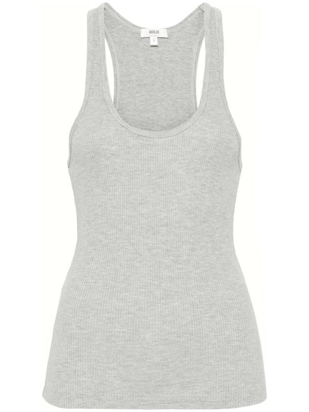 Bianca ribbed tank top - AGOLDE - BALAAN 1