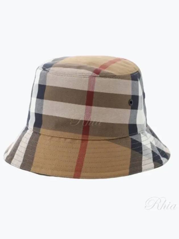 House Check Bucket Hat Brown - BURBERRY - BALAAN 2