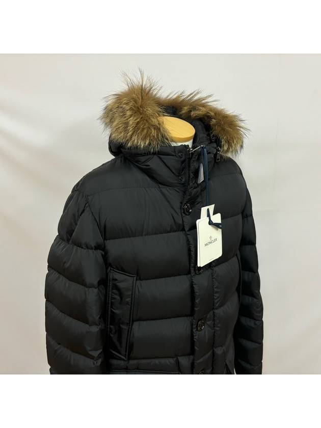 CLUNY Long padded down jacket - MONCLER - BALAAN 3