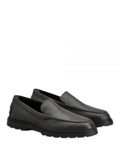 Leather Slipper Loafers Brown - TOD'S - BALAAN 2