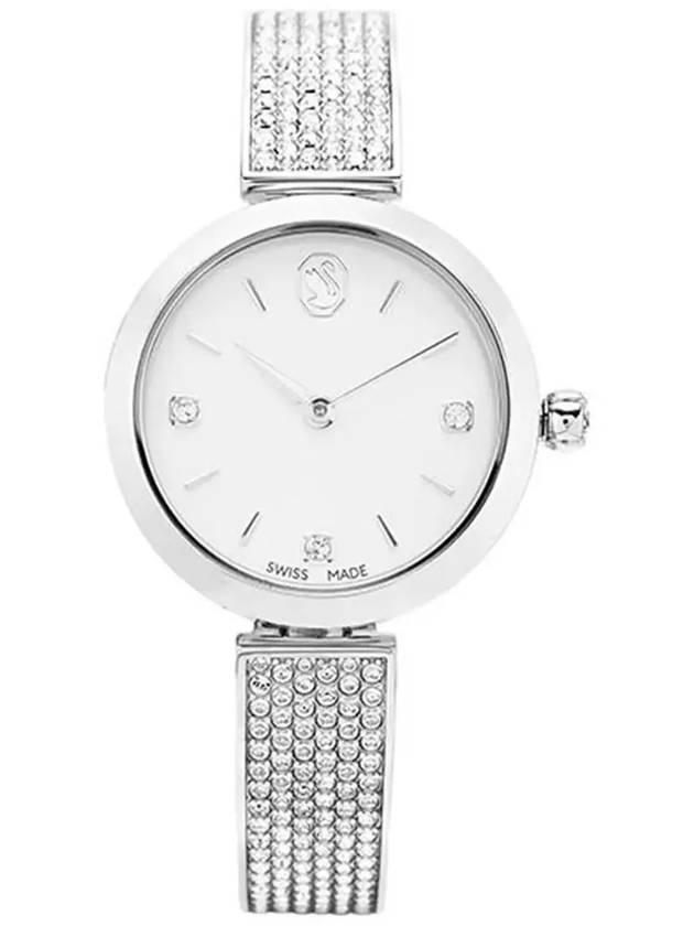 Illumina Crystals Metal Watch Silver White - SWAROVSKI - BALAAN 5