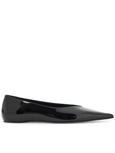 asymmetric patent leather baller - TOTEME - BALAAN 1