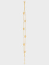 Triomphe Logo Pearl Double Bracelet Gold - CELINE - BALAAN 3