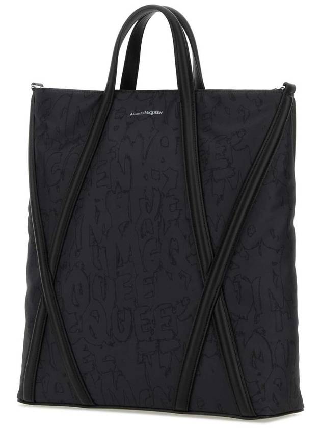 The Harness Tote Bag Black - ALEXANDER MCQUEEN - BALAAN 3