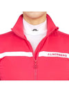 Women's Zenith Mid Layer Zip-Up Jacket Pink - J.LINDEBERG - BALAAN 9