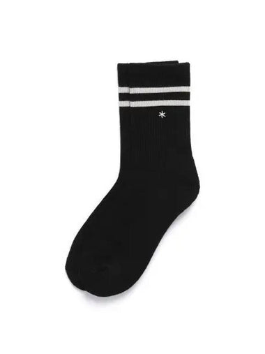 Mozsa Wool Socks S24WWFSO04 Black - SNOW PEAK - BALAAN 1