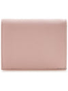 Gancini Compact Half Wallet Pink - SALVATORE FERRAGAMO - BALAAN 4