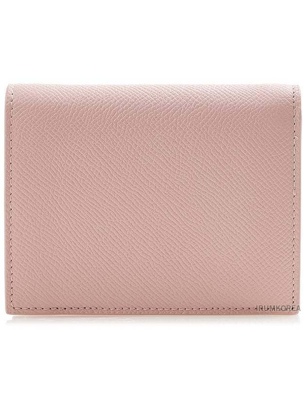 Gancini Compact Half Wallet Pink - SALVATORE FERRAGAMO - BALAAN 4