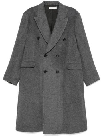 Whale Hairy Mohair Double Coat Grey - OUR LEGACY - BALAAN 1