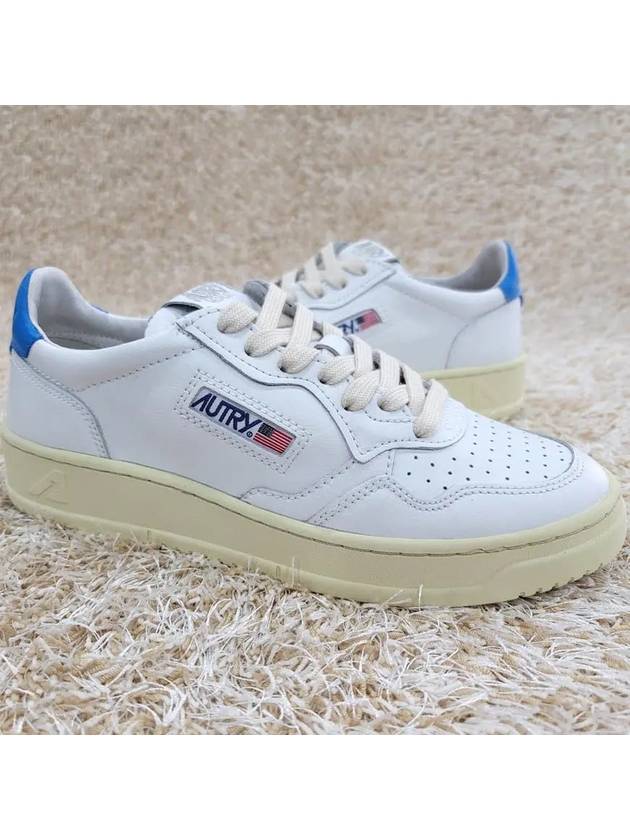 Men's Medalist Leather Low Top Sneakers White - AUTRY - BALAAN 2