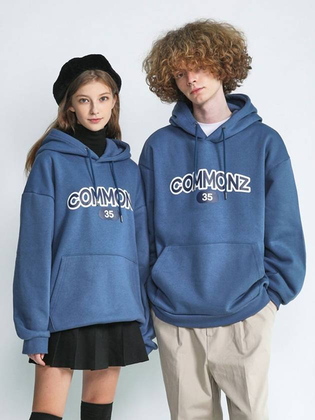 35 Hoodie Blue 57656382 - COMMONZ - BALAAN 3