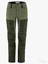 Women's Keb Trousers Curved Green Camo Laurel Green - FJALL RAVEN - BALAAN 2