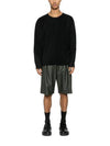 MC January Long Sleeve T-Shirt Black - ISSEY MIYAKE - BALAAN 3