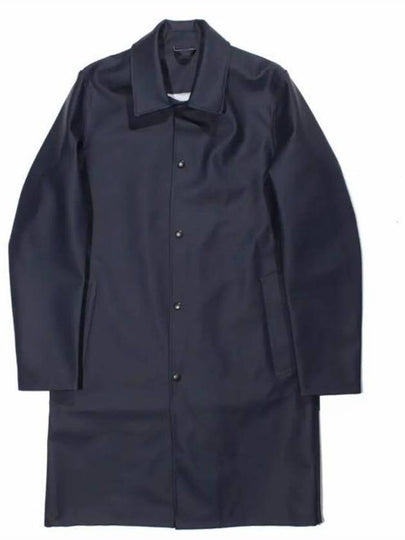 Breasted Single Coat Navy - AMI - BALAAN 2