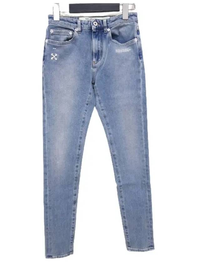 straight jeans blue - OFF WHITE - BALAAN.