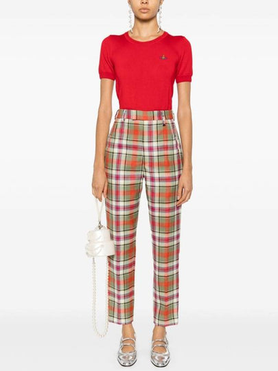 Vivienne Westwood Trousers Red - VIVIENNE WESTWOOD - BALAAN 2