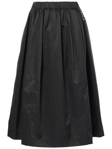 Marni Black Midi Skirt - MARNI - BALAAN 1