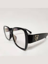 Heart Glasses Sunglasses CC Logo Blue Light Square Black Asian Fit A71470 - CHANEL - BALAAN 7