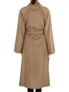 23FW camel Olea camel wool coat OLEA 001 - MAX MARA - BALAAN 2