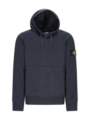 JERSEY SWEATSHIRT WITH LOGO BADGE - STONE ISLAND - BALAAN 1