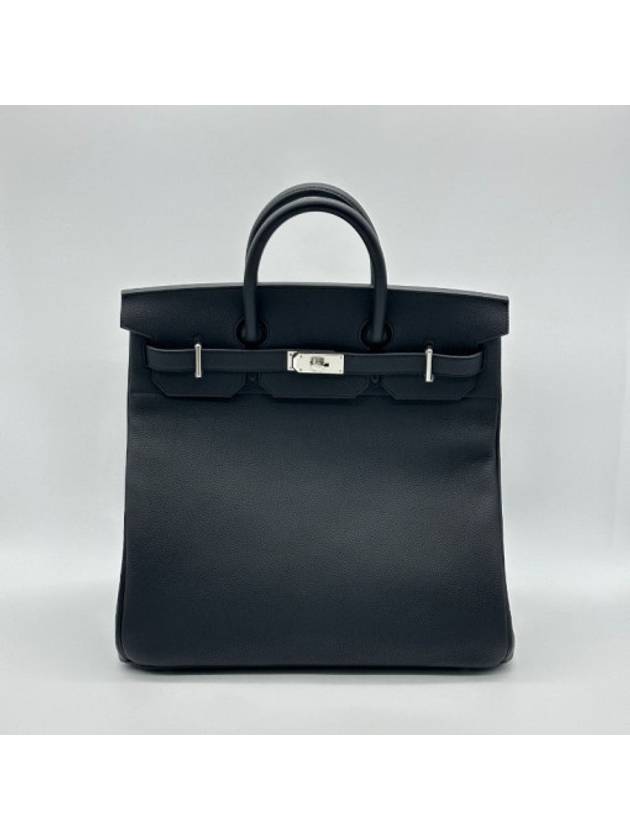 Haut A Courroies 40 Cross Bag Black - HERMES - BALAAN 2