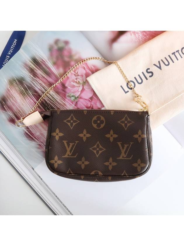 Monogram Mini Pochette Shoulder Bag Brown - LOUIS VUITTON - BALAAN 6