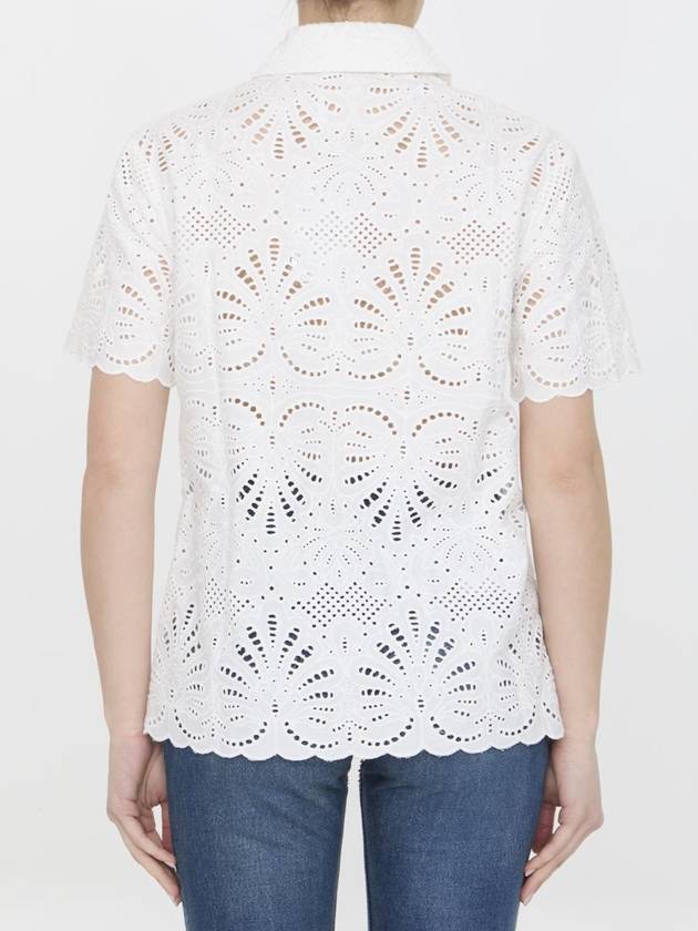 Sangallo Lace Shirt - SELF PORTRAIT - BALAAN 4