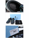 DP Rubber Nappa Patchwork Low Top Sneakers Navy - LANVIN - BALAAN 7