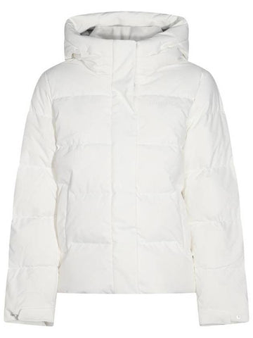 Reski Hooded Down Padding Ivory - DUVETICA - BALAAN 1