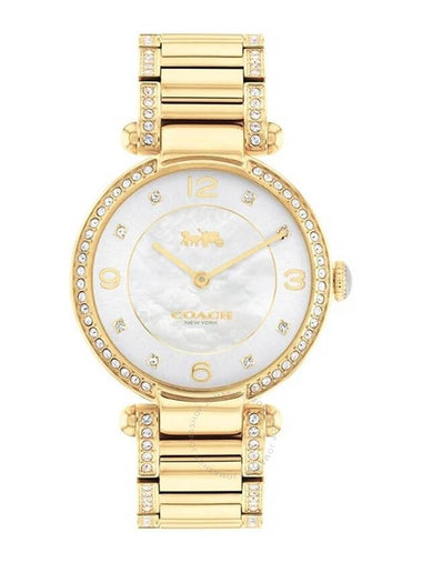 Coach Cary Ladies Gold-Tone Bracelet Watch 14503832 - COACH - BALAAN 1