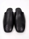 BB Logo Cozy Leather Bloafers - BALENCIAGA - BALAAN 6