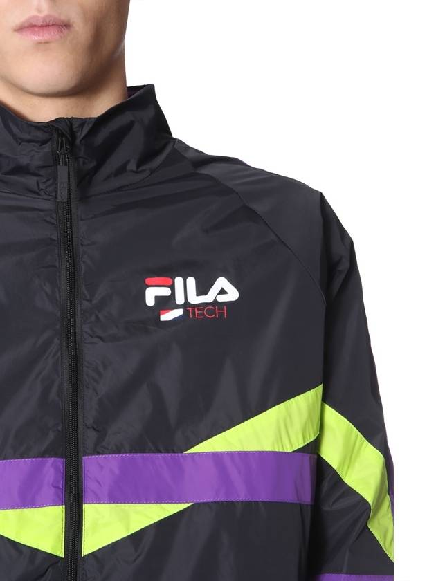 TRACK SWEATSHIRT WITH ZIP - FILA - BALAAN 3