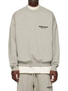 Fleece Core Crew Neck Sweatshirt Dark Oatmeal - FEAR OF GOD ESSENTIALS - BALAAN 6