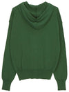 Embroidered Logo Hoodie Cardigan Green - VIVIENNE WESTWOOD - BALAAN 3