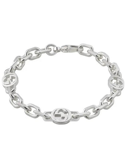 Interlocking G Chain Bracelet Silver - GUCCI - BALAAN 2