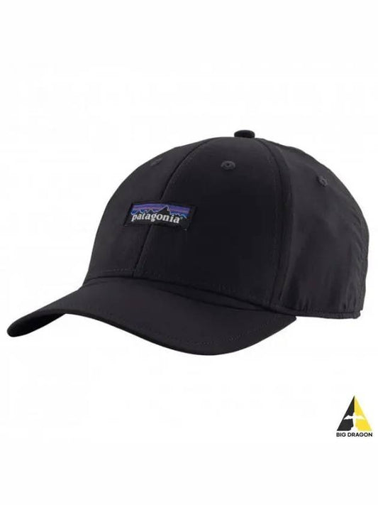 Airshed Rainbow Logo Embroidered Ball Cap Black - PATAGONIA - BALAAN 2