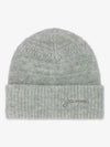 Logo embroidered beanie A6063 - GANNI - BALAAN 2