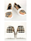 Vintage Check Cotton Sneakers Archive Beige - BURBERRY - BALAAN 5