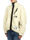 Logo Patch High Neck Zip-up Jacket White - MAISON MIHARA YASUHIRO - BALAAN 4