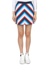 Women's Chevron Striped Skirt Twilight - G/FORE - BALAAN 2