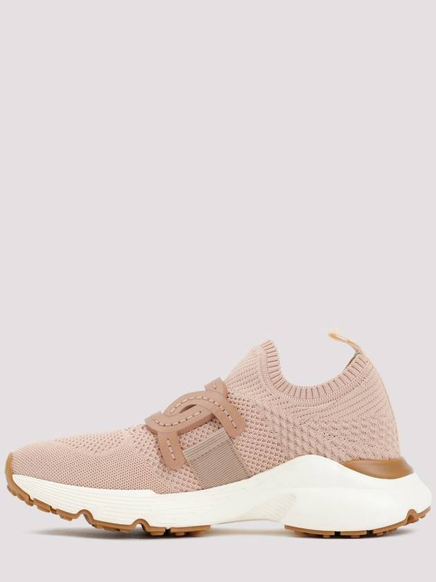 Kate Technical Fabric Low Top Sneakers Pink - TOD'S - BALAAN 3