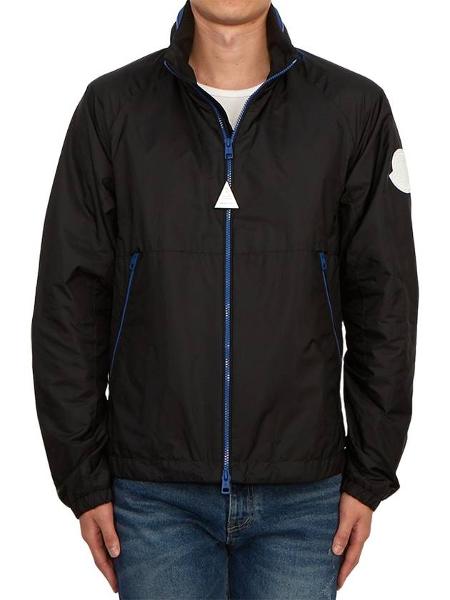 Octano Rain Jacket Black - MONCLER - BALAAN 3