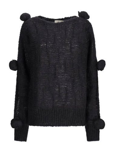 CUT OUT SLEEVE SWEATER - BLUMARINE - BALAAN 1