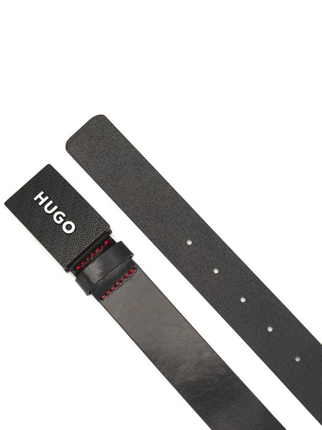 logo buckle leather belt 50480856 - HUGO BOSS - BALAAN 4