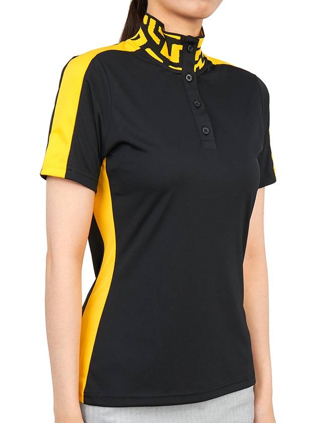 Golf wear women s short sleeve t shirt GWJT06467 9999 - J.LINDEBERG - BALAAN 4