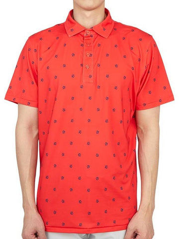 Golf Wear Men s Short Sleeve T Shirt G4MF22K105 POPPY - G/FORE - BALAAN 1